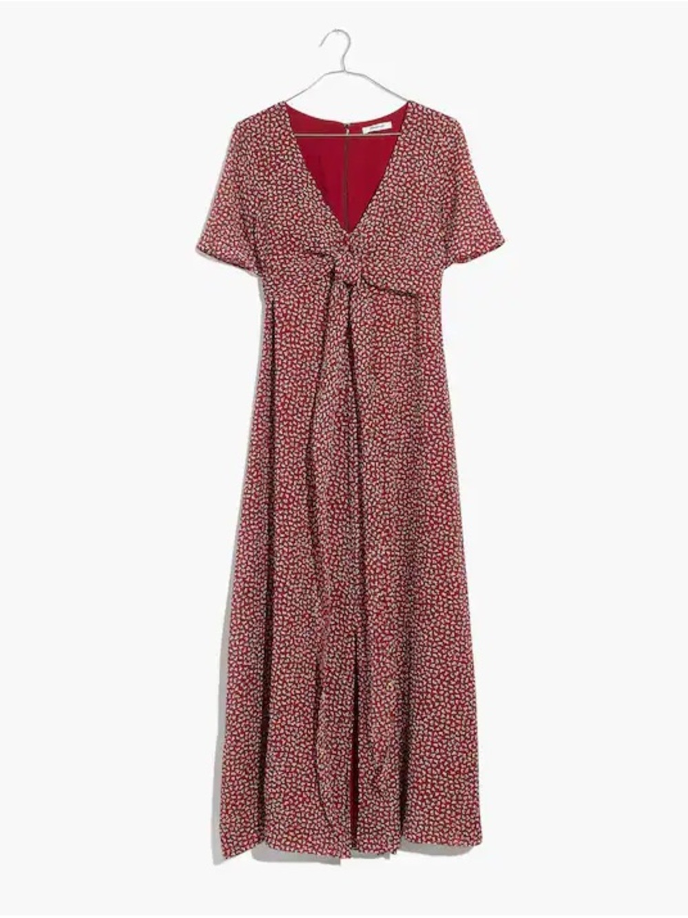 Madewell Wrap-Around Maxi Dress in Ditsy Flowers - Picture 5 of 9